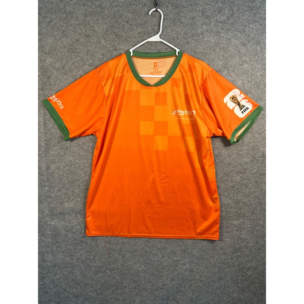 FIFA World Cup 2026 Home Depot ProXtra Soccer Jersey Orange Mens XXL 26 Shirt